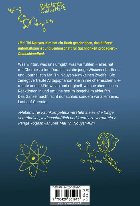 Produktbild Komisch, alles chemisch! (Deutsch, claire Lenkova, Mai Thi Nguyen-Kim, 2024)