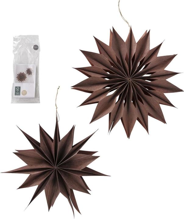 Boltze Home Boltze Kassia decoratieve hanger ster assorti bruin 50 cm (1 -Part)