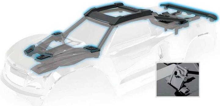 Productafbeelding Traxxas Wide Maxx Electric Brushless Monster Truck 4WD 1:10 RTR Groen (RTR Gereed voor gebruik)