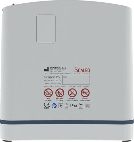 Produktbild Scaleo Medical Tragbarer Sauerstoffkonzentrator Scaleo Horizon P5 - Doppelter 16-Zellen-Akku