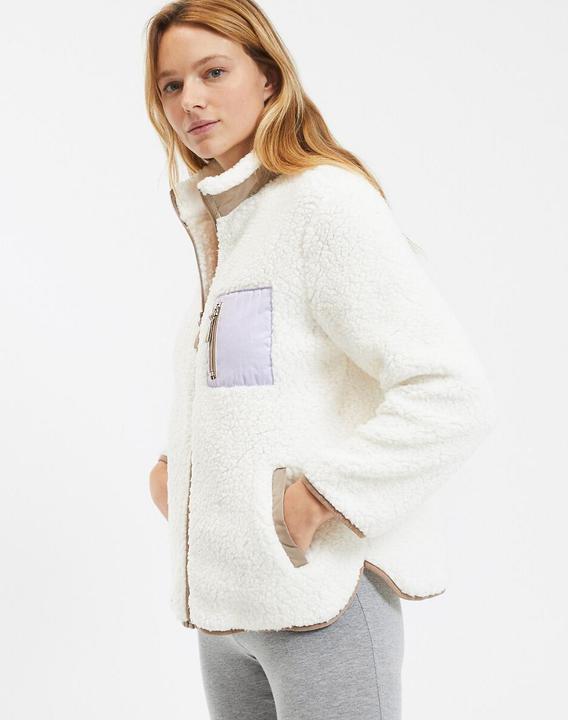 La Redoute Collections Lounge-Jacke aus Fleece (50)