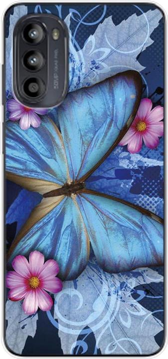 Schmetterling blau
