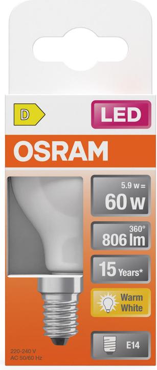Immagine prodotto Osram Star Classic P (E14, 5.50 W, 806 lm, 1 x, D)