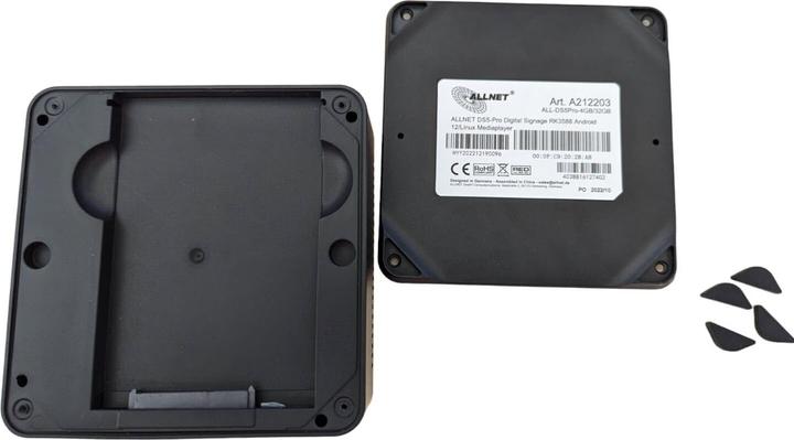 Actual product image Allnet nx5pro minipc video server/client with linux and networkoptix 8gb/64gb all-nx5pro-864 (Network Video Recorder (NVR))