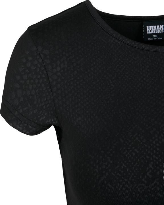 Immagine prodotto Urban Classics Tee con motivo elasticizzato da donna (XL)