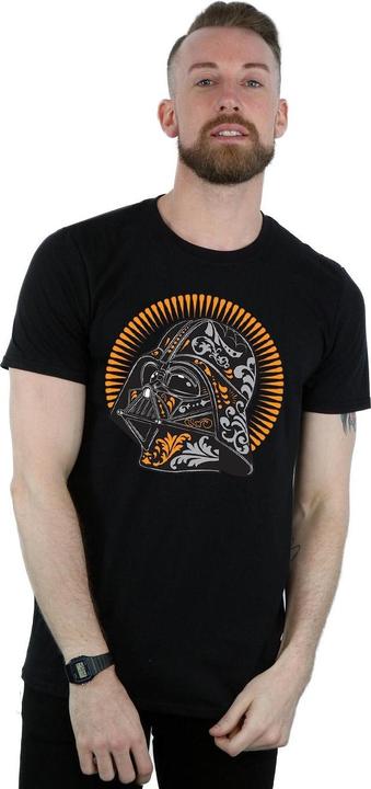 Actual product image Star Wars Mens Darth Vader Dia De Los Muertos T-Shirt (S)