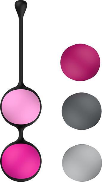 Produktbild Liebe Kewos» Black/Cerise, Kegel Workout System, Kugelset aus vier Liebeskugeln
