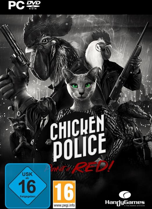Actual product image THQ Chicken Police: Paint it RED (PC, EN, IT, FR)