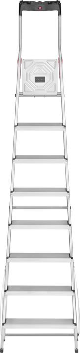 Produktbild Hailo L60 StandardLine, Alu-Sicherheits-Stehleiter, 8 Stufen (Gerüst, 233 cm)