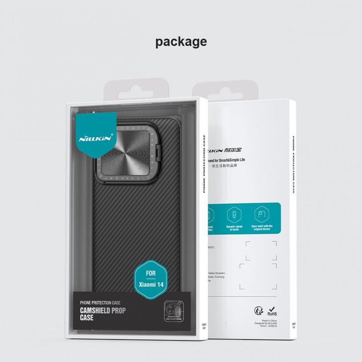 Produktbild Nillkin CamShield Prop Magnetisches Gehäuse für Xiaomi 14 – Schwarz (Xiaomi 14)