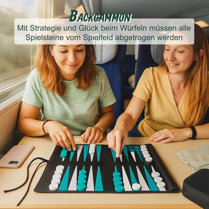 Immagine prodotto Relaxdays Backgammon da-viaggio