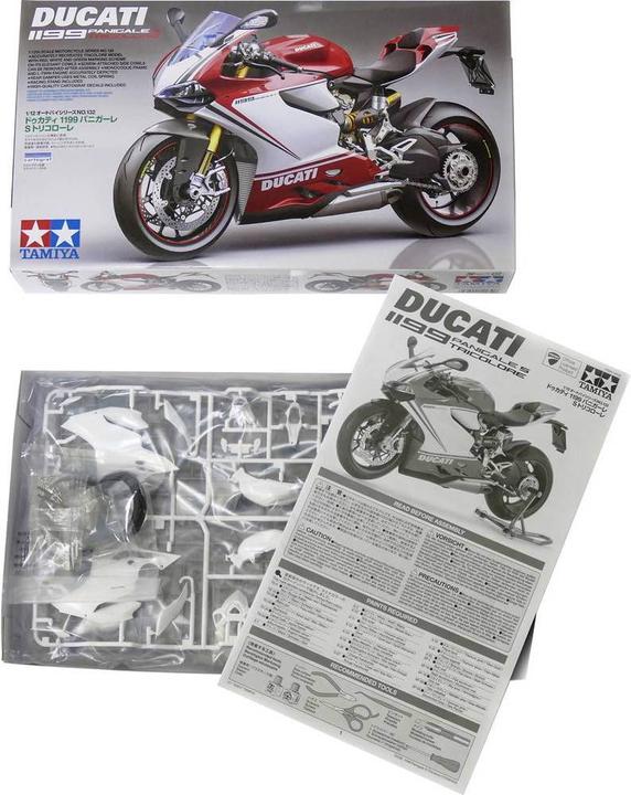Produktbild Tamiya Motorradmodell 1:12 Ducati 1199 Panigale S Tricolore