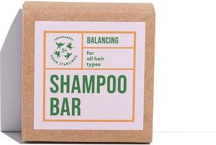 Four Starlings Soap House Shampoo Normalizzante per Capelli in Barre Rosmarino e Mandarino 75G (Shampoo liquido)