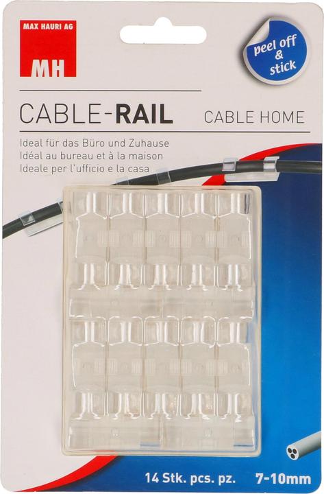 Actual product image Max Hauri Cable Home cable clip set