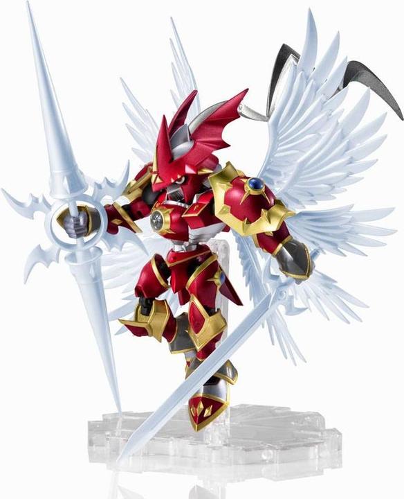 Actual product image Bandai Digimon Tamers figurine NXEDGE STYLE Dukemon / Gallantmon: Crimsonmode 9 cm