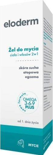 Eloderm 2 In 1 Körper- und Haarwaschgel 200 Ml (200 ml)