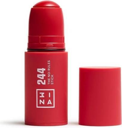 Immagine prodotto 3INA MAKEUP The No-Rules Stick 244 Rosso Trucco Multiuso per Occhi Labbra e Guance con Ialuronico A