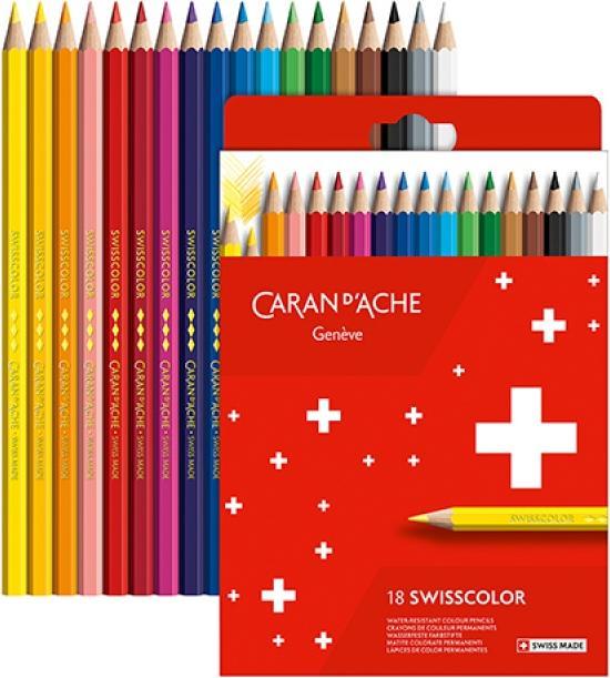 Image du produit Caran d'Ache Swisscolor (Multicolore, 18 x)