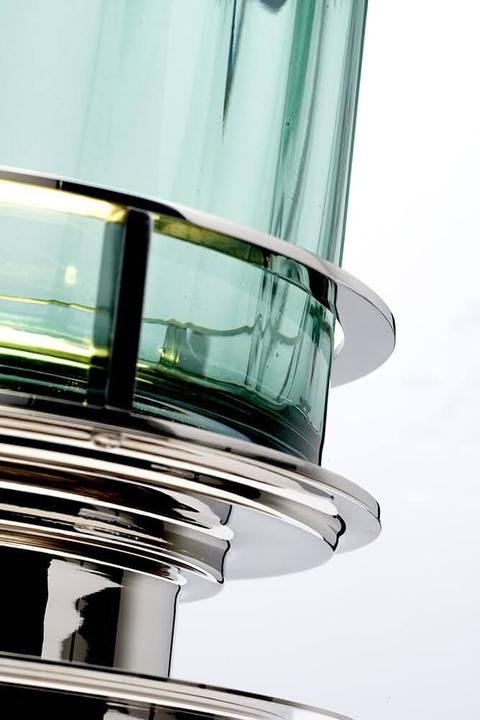 Immagine prodotto Elstead Lighting Lampada da tavolo Arno GX53 nichel lucido verde (720 lm, GX53)