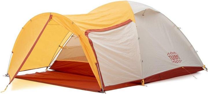 Turbat Borzhava XL 3 Alu - lichtgewicht tent - 3 persoons - Geel (3.95 kg, 3 Personen)