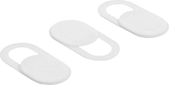 Actual product image FTM Adapter webcam cover set of 3, self-adhesive, white