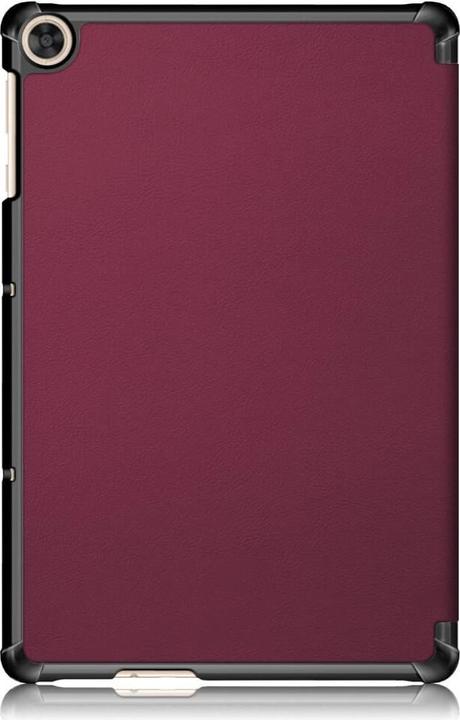 Actual product image Cover-Discount Huawei MatePad T10/T10s - Tri-fold Smart Case wine red (MatePad T10, MatePad T10s)
