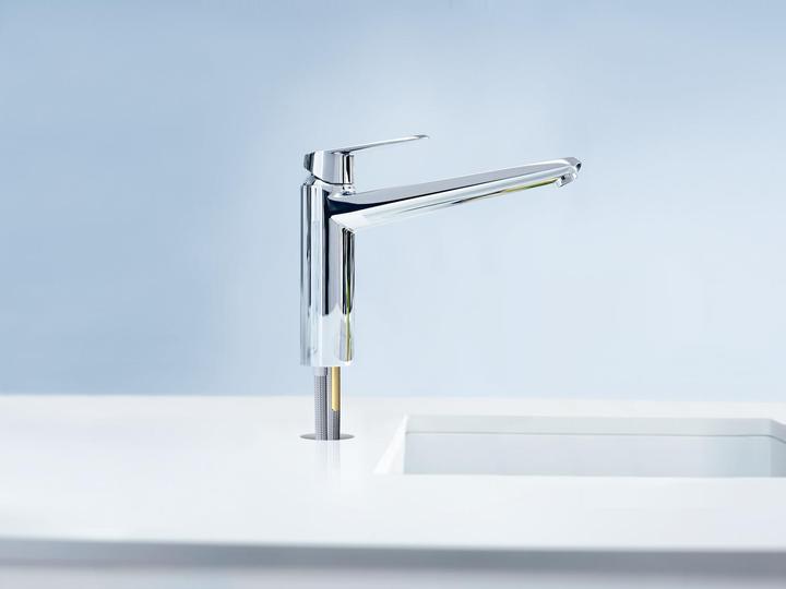 Produktbild Grohe Eurodisc Cosmopolitan Küchenarmatur, mittelhoher Auslauf, chrom