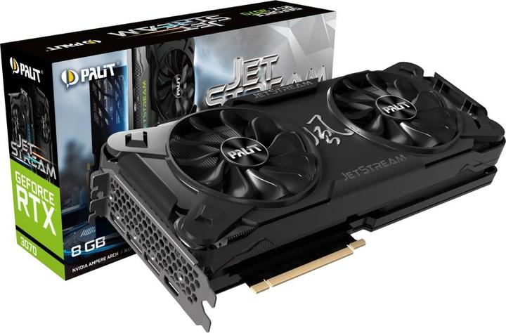 Actual product image Palit GeForce RTX 3070 JetStream (8 GB)
