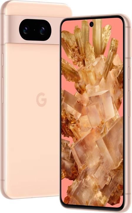 Actual product image Google Pixel 8 (128 GB, Rose, 6.20", SIM + eSIM, 50 Mpx, 5G)