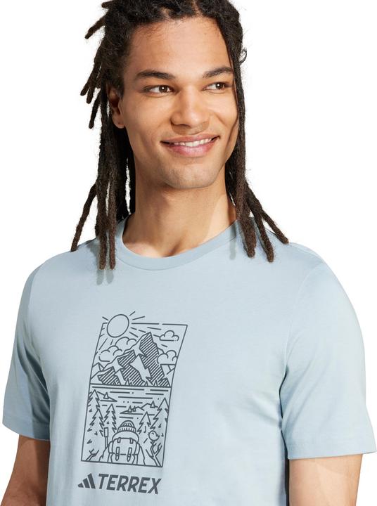 Actual product image adidas Wild Graphic T-Shirt (M)