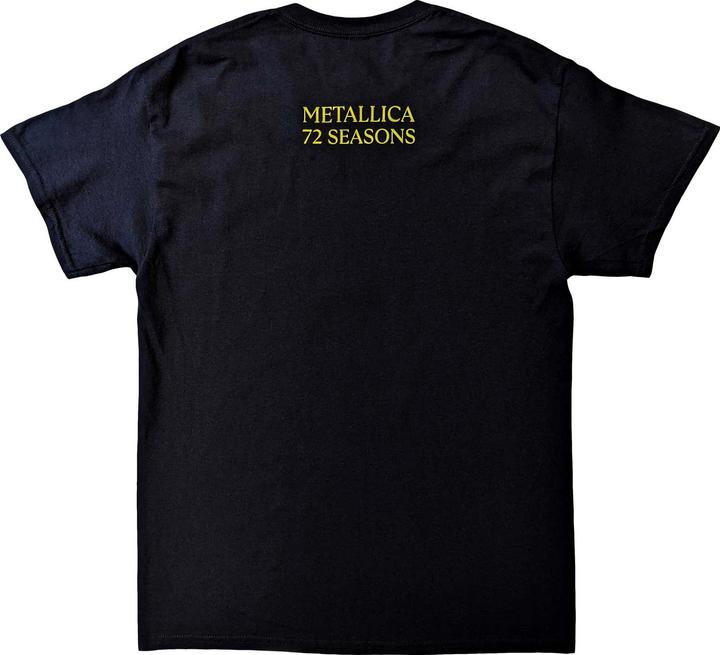 Immagine prodotto Metallica Maglietta uomo 72 Seasons Burnt Strobe in cotone (L)