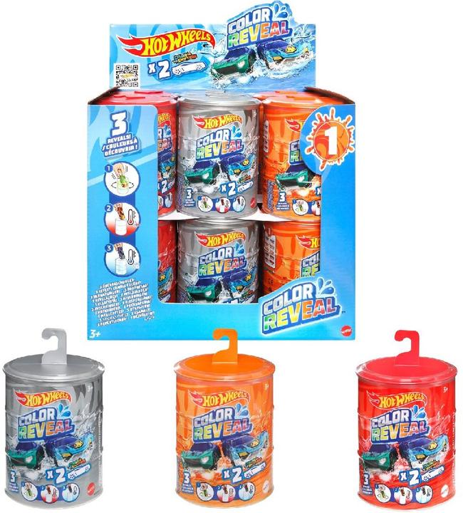 Produktbild Hot Wheels Color Reveal 2er-Sortiment