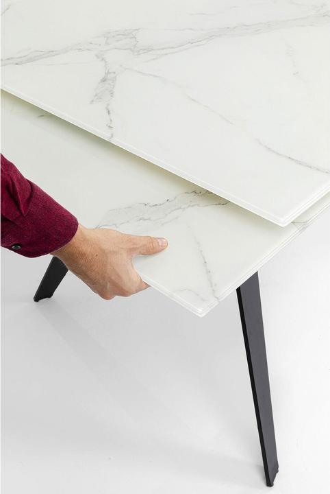 Produktbild Kare Design Ausziehtisch Amsterdam Marble 160(40+40)x90cm (240 x 90 x 76 cm)