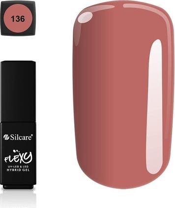 Silcare Flexy Hybrid Gel Gel Polish 136 4.5G (Gel-Effekt Nagellack)