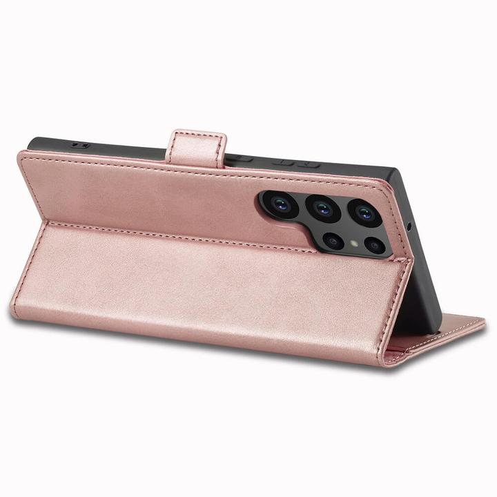 Immagine prodotto Cover-Discount Galaxy S23 Ultra - Custodia Stand Flip Cover rosa (Samsung Galaxy S23 Ultra)