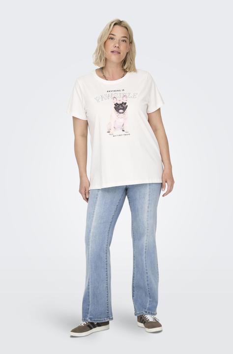 Actual product image Only Flared mid waist jeans Flared fit jeans (W42/L32)