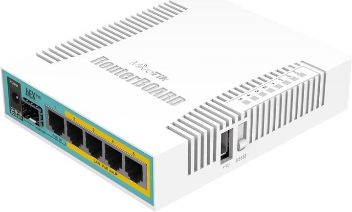 MikroTik RB960PGS: 5 Port PoE+ Router