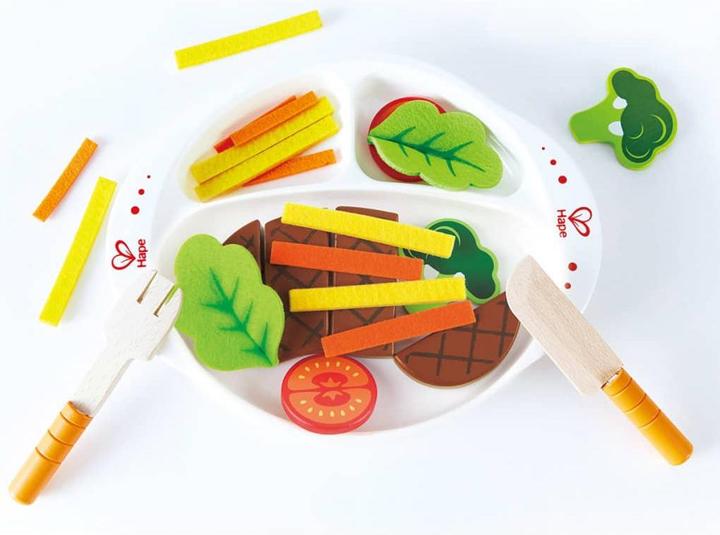 Produktbild Hape Hearty Home-Fertigmenü auf Teller