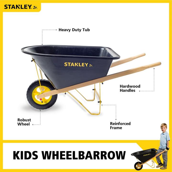 Actual product image Stanley Jr . Wheelbarrow