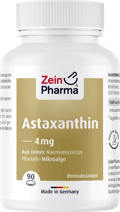 Actual product image Zein Pharma astaxanthin (90 Piece, Capsules, 360 g)