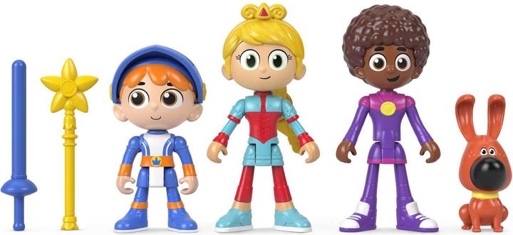 Produktbild Imaginext Gus der klitzekleine Ritter Zauberin Iris & Freunde 4er-Pack