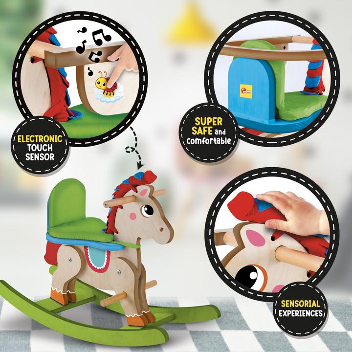 Immagine prodotto Lisciani Montessori Wood My Baby Pony