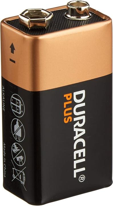Immagine prodotto Duracell Plus Power (2 pz., 9V Block, 580 mAh)