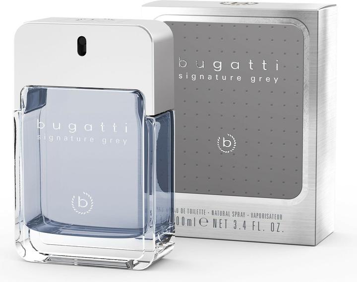 Actual product image Bugatti Grey Eau de Toilette Natural (Eau de toilette, 100 ml)