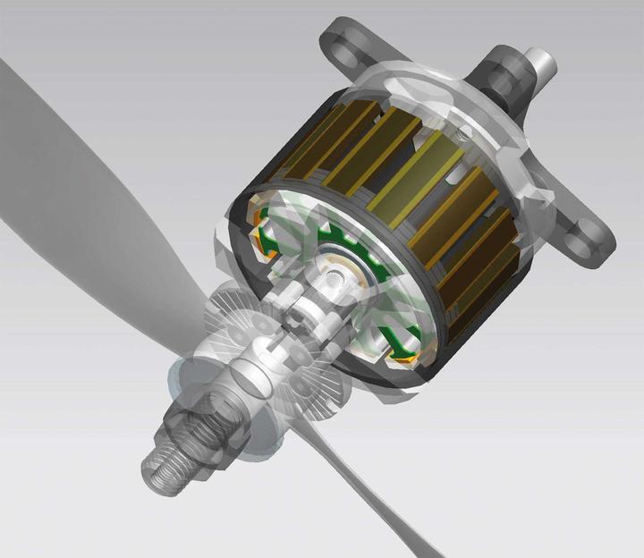 Produktbild Planet-Hobby joker 4250-8 v3 510 kv brushless motor