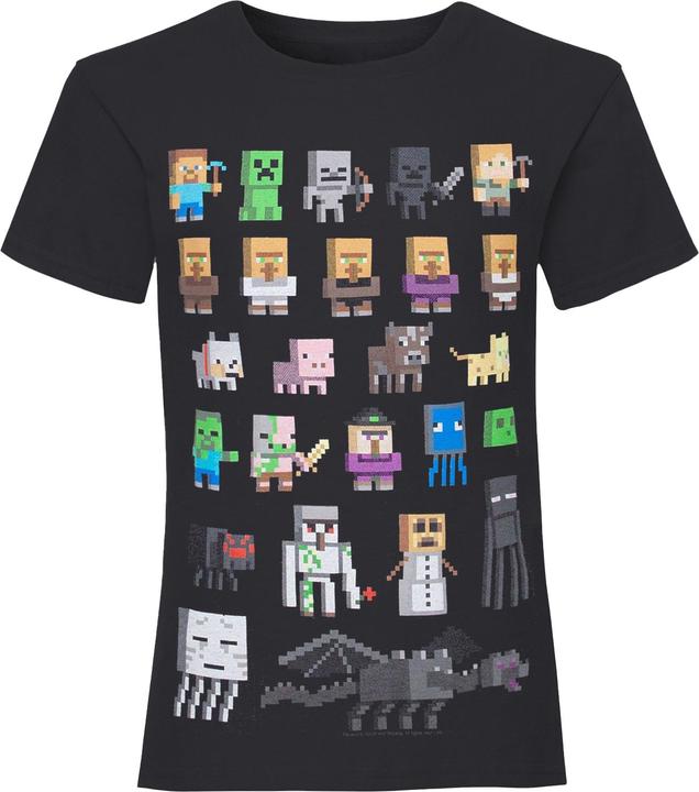 Minecraft TShirt Mädchen (152, 158)