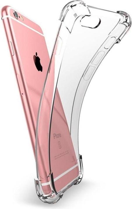 Actual product image Screenguard Apple iPhone 6S Plus Case Crystal Soft Airbag Bumper (Apple iPhone 6s Plus)