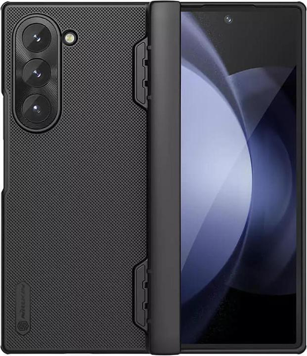 Productafbeelding Nillkin Super Frosted Shield Fold hoesje voor Samsung Galaxy Z Fold 6 5G - zwart (Samsung Galaxy Z Fold6)