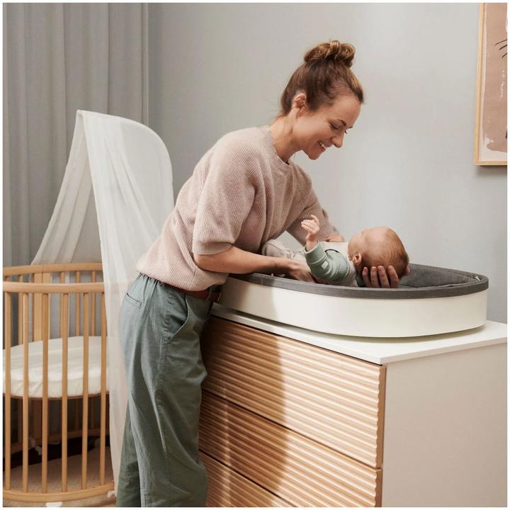 Actual product image Stokke Sleepi Mini V3 Hazy Grey