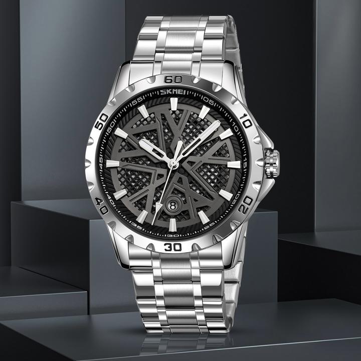 Produktbild Skmei 9337SIBK Herrenuhr + BOX